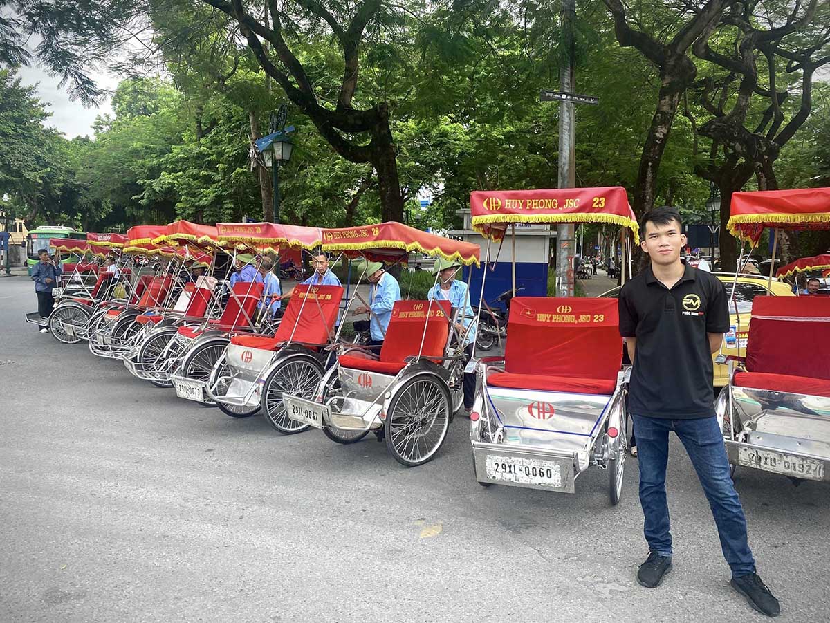 Hanoi Cyclo Ride